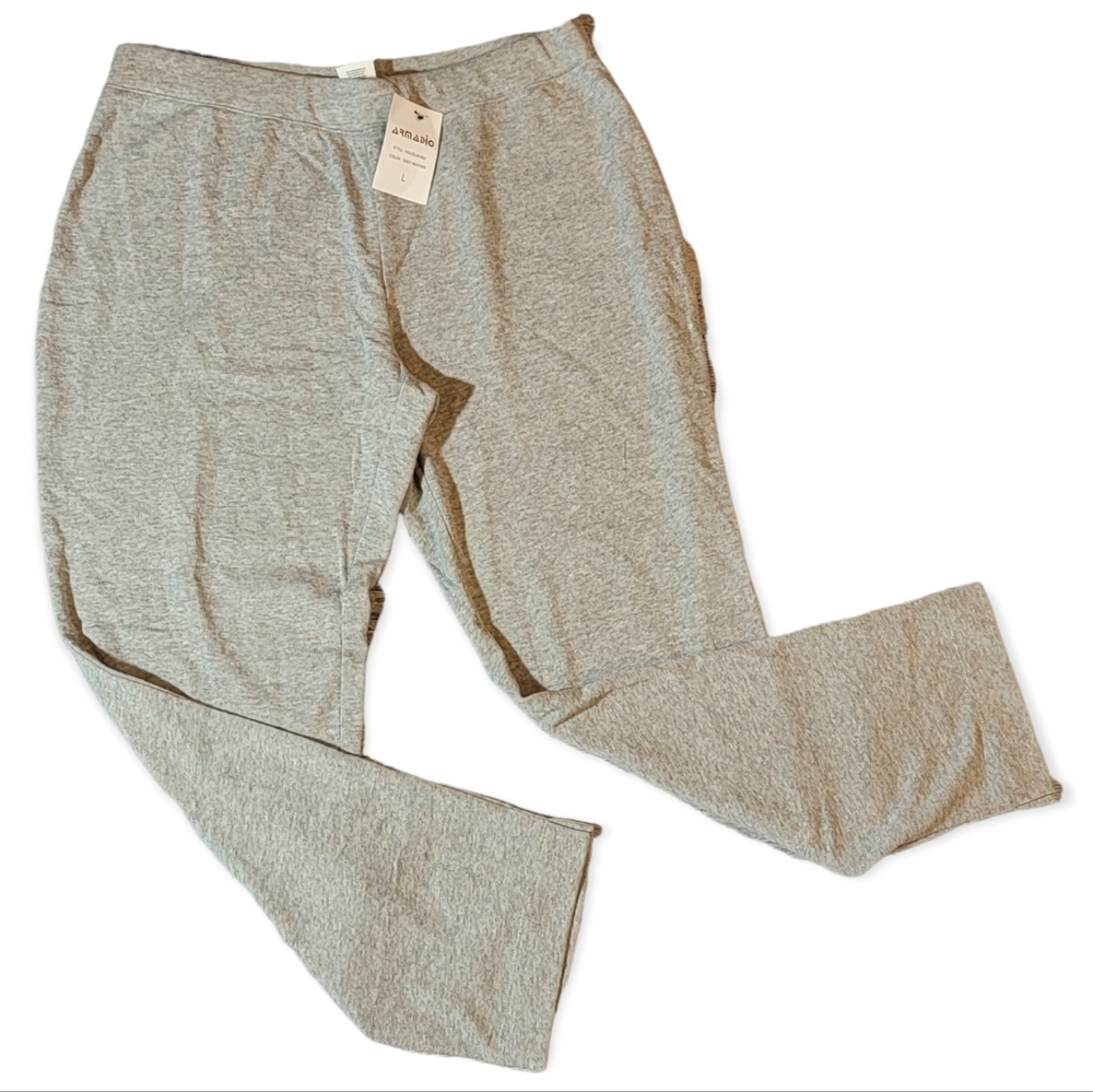 Women's Large Gray straight leg sweatpants